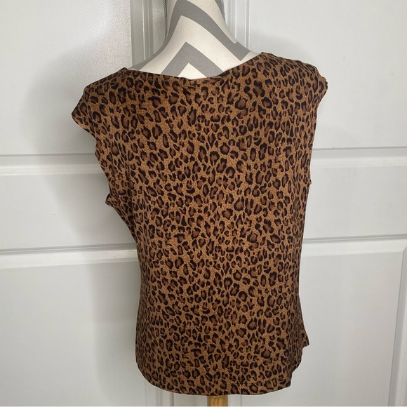 Coldwater Creek Medium Animal Print Blouse - Picture 3 of 6